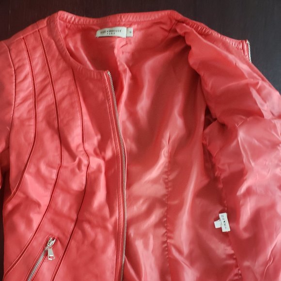 Spring/Autumn Leather Jacket - Picture 2 of 4